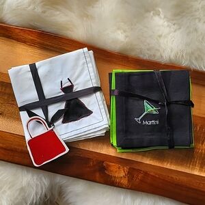 Cloth beverage napkins
